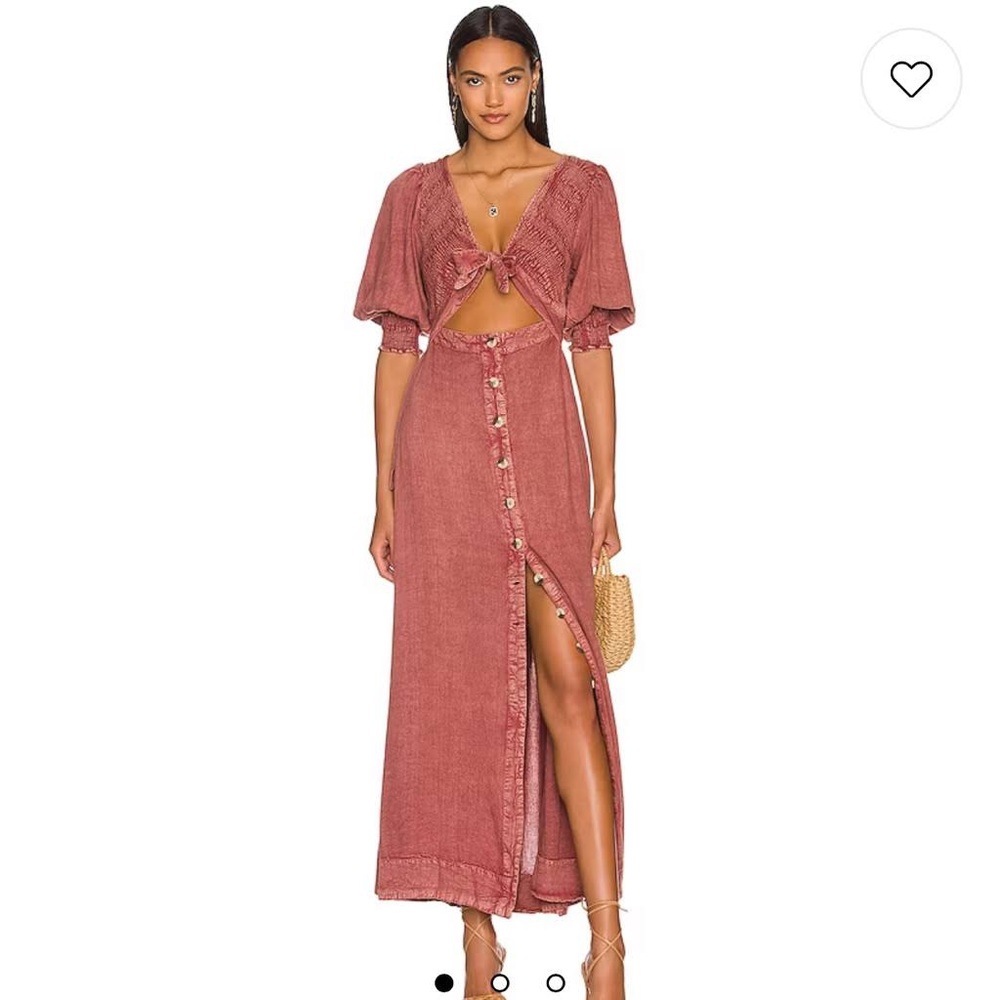 New with tags free people string of hearts maxi